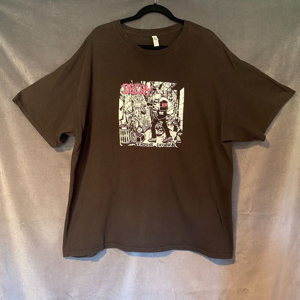 T-Shirt Decry Keystone Criminal Men's XX-Large - Used